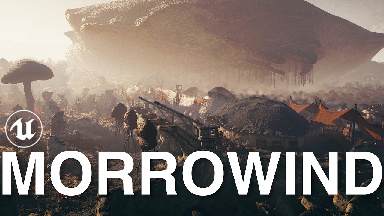 The True Scale of Ald’ruhn: Morrowind in UNREAL ENGINE 5! [4K]