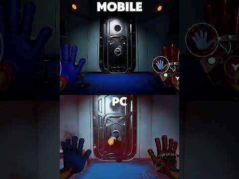 Poppy Playtime 5|Mobile Vs Pc#poppyplaytime#shorts#fyp#viral#huggywuggy#mobile