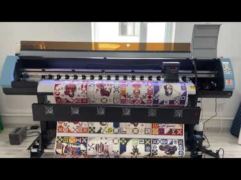 Текстильный сублимационный принтер OPTIMUS 1800W, видео 1
