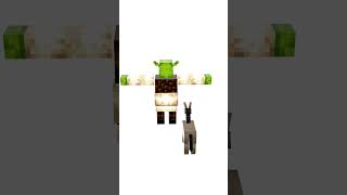 Shrek is spinning Шрек крутится | Mine-Imator | Minecraft Animation #shorts