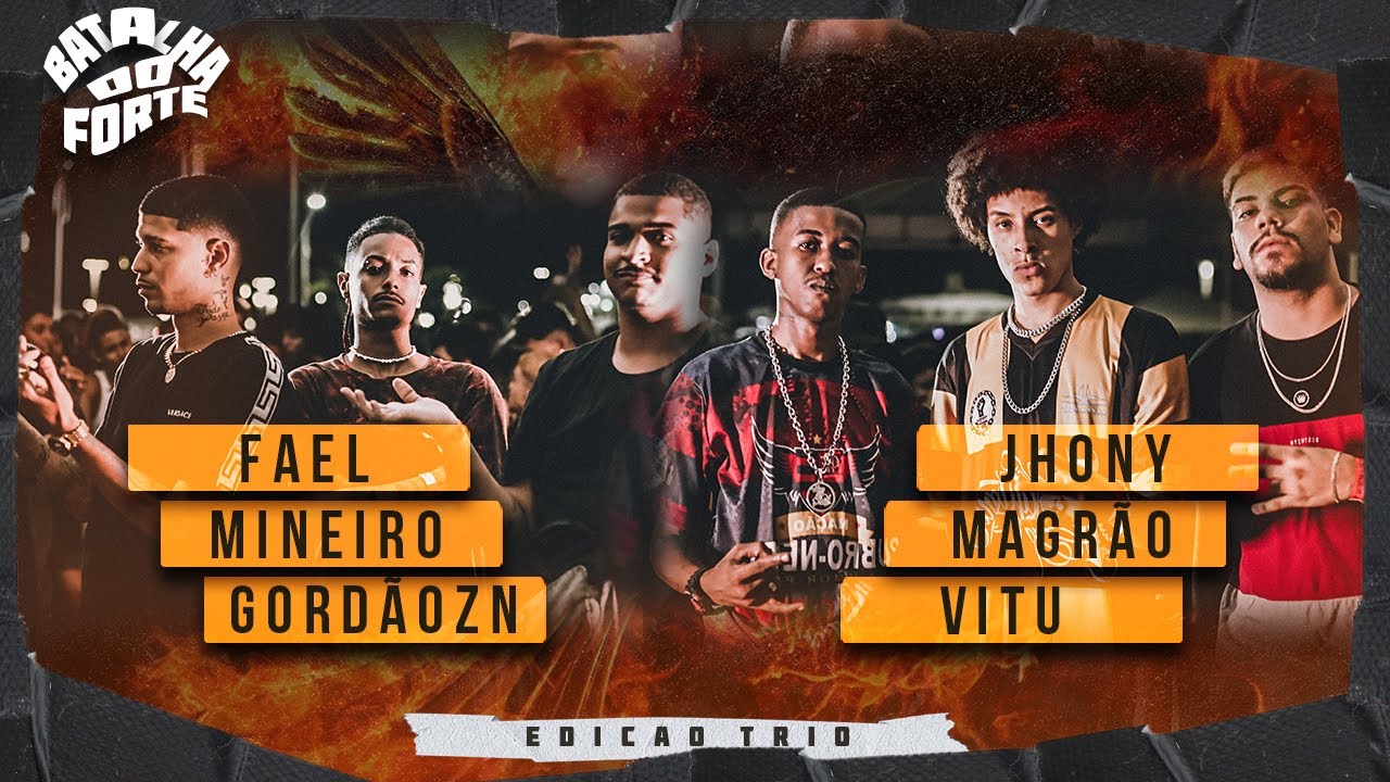 FAEL MINEIRO GORDÃO ZN X JHONY MAGRÃO VITU | SEMIFINAL | EDIÇÃO ESPECIAL DE TRIO - BATALHA DO FORTE