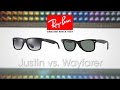Ray-Ban Justin vs. Wayfarer | SportRx