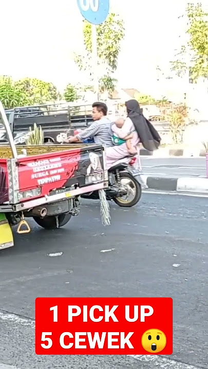 5 CEWEK CANTIK DI MOBIL PICK UP L300 😲