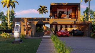 Lumion 8 Pro Render Modern Villa In The Mangroves