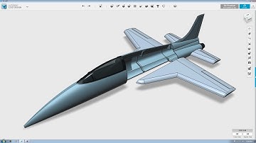 Autodesk 123d Design Fighter Jet