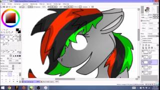 Super Psycho Love (MLP OC) [SpeedPaint]