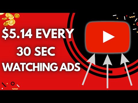 Earn $5.14 Every 30 Seconds By WATCHING ADS | Make Money Online 2022