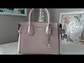 [Unboxing] MICHAEL KORS Mercer Small Tri-Color Pebbled Leather Belted Satchel