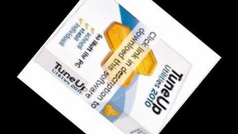 Tune up Utilities 2010 free