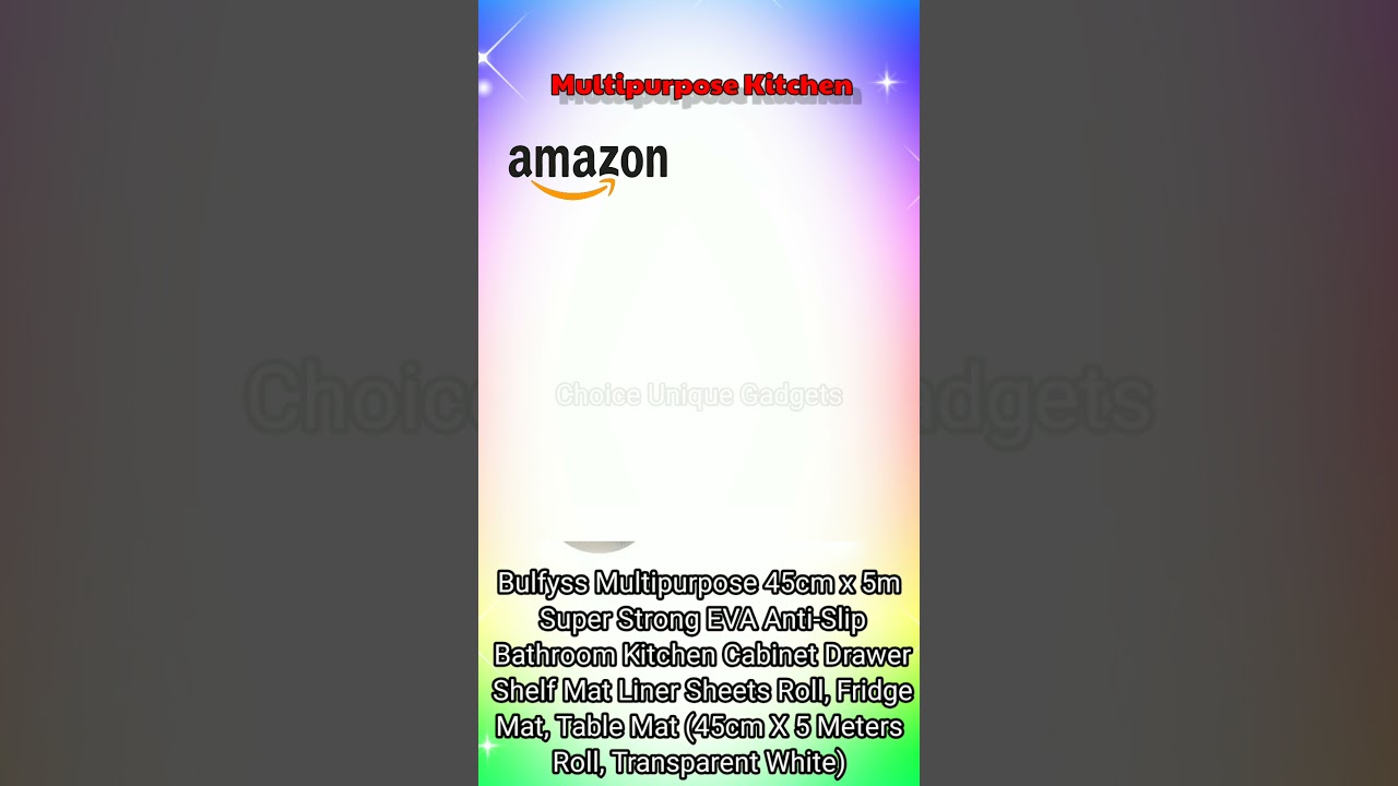 Bulfyss Multipurpose Super Strong  Anti-Slip Shelf Mat Liner Sheets Roll,   