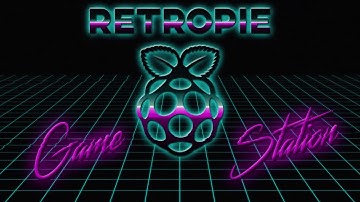 Retrowave Retropie Video Splashscreen