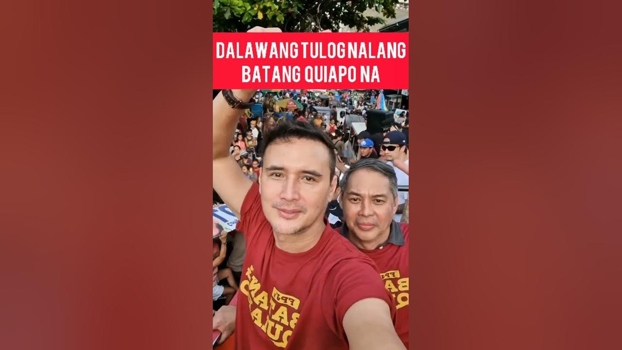 JOHN ESTRADA /CAST OF BATANG QUIAPO GRAND PARADE shorts johnestrada 