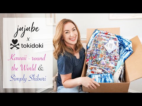 Unboxing JuJuBe x Tokidoki | Kawaii-round the World & Simply Shibori!