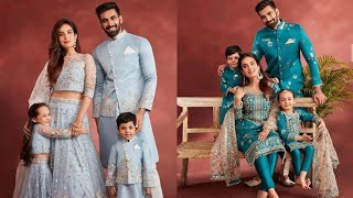 Outstanding Family Matching Outfits #its_all_about_fashion_and_craft