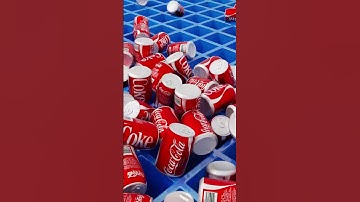 Coke Drop  #animation #motionloop #shorts #blender #loopingvideo #loop
