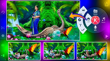 trending nature style video status editing in kinemaster lyrical video editing alight motion part 4