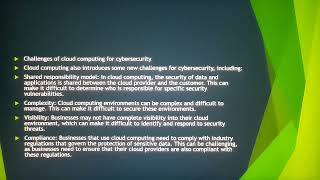 How Cloud Computing Transforms Cybersecurity Exploring the Impact 2023
