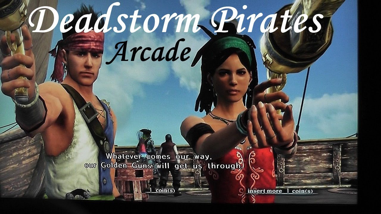 Deadstorm Pirates, arcade shooter from NAMCO