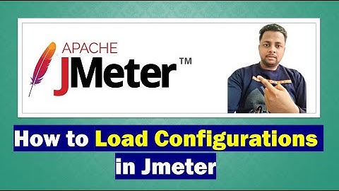 Loading Performance Test Configurations in Jmeter #performancetest #performance #performancetesting