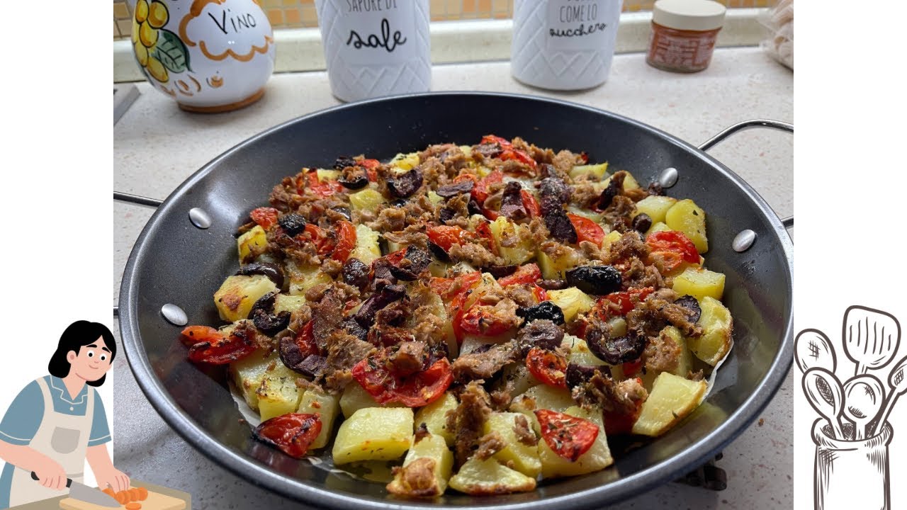 Come Fare le PATATE alla SICILIANA| Ricetta Facile e Gustosa