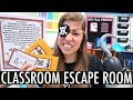 Classroom Escape Room | Pocketful of Primary Teacher Vlog