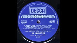 The Rolling Stones. Out of Our Heads LP. UK stereo re-pressings on Decca Records, 1970s.