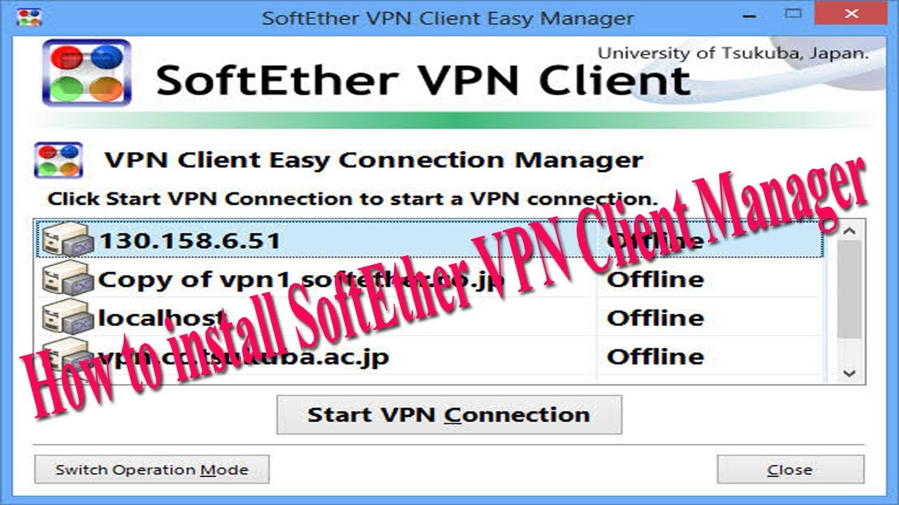 softether vpn client manager latest version