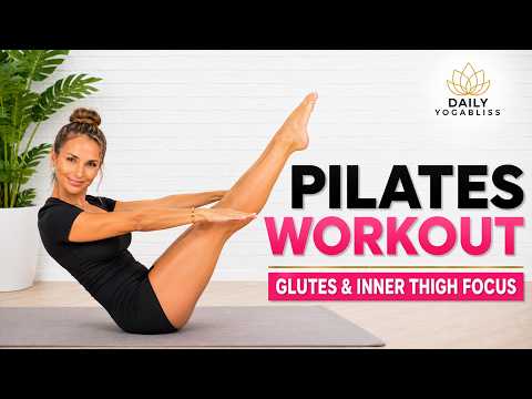 40-MIN Bodyweight PILATES WORKOUT | Sculpt Lean Body (legs focus) - Tone Legs & Build Sexy Flat ABS