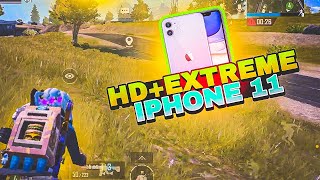 IPhone 11 HD+ Extreme  Gameplay 2024🔥 / IPhone 11 Pubg Test 2024 🔥