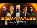 SIGMA-MALES: NO WAY HOME featuring Tobey Maguire, Tom Holland, Andrew Garfield, and Morbius