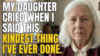 Im 82. My Daughter Cried When I Said This. But It Was The Kindest Thing Ive Ever Done