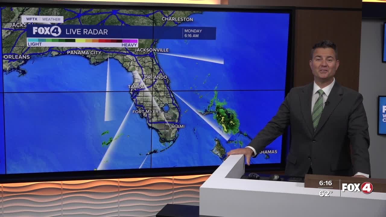 Weak cold front moves through today - YouTube
