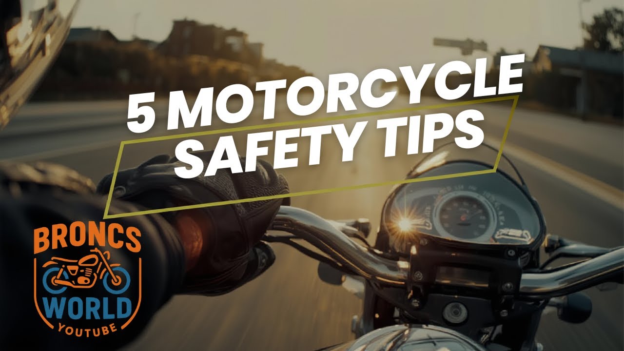 Motorcycle Safety Tips That Could Save Your Life