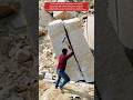 Splitting Stone Without Heavy Machinery #work #works #workers