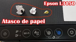 ✋Atasco de papel y mantenimiento impresora Epson L3150