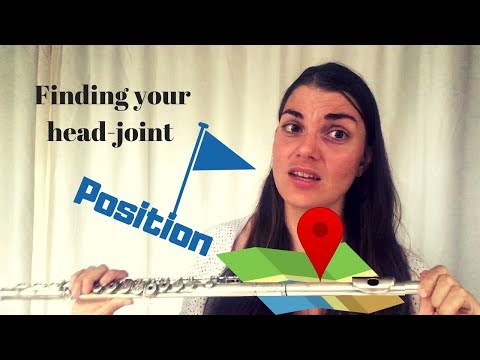 Finding a good head-joint position for your flute