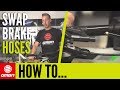 How To Swap Hydraulic Brake Hoses | MTB Maintenance