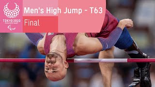 Sam Grewe Jumps High To A Gold Medal 🥇 | Men's High Jump - T63 Final | Tokyo 2020 Paralympics