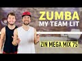 Zumba  my team lit by patrick  soca  zin mega mix 75