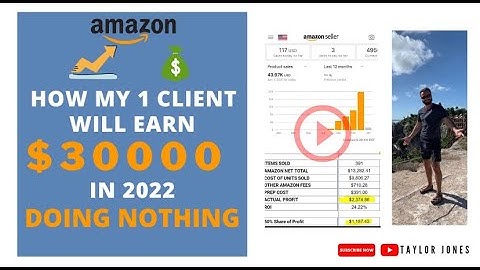 How I built an AUTOMATED Amazon store that will make My client and I $30,000 annually in 2022