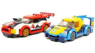 Lego City 60256 Racing Cars | Cars playset - YouTube