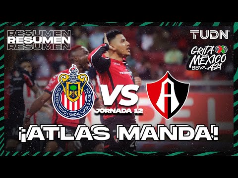 Resumen y goles | Chivas vs Atlas | Grita México BBVA AP2021 - J12 | TUDN