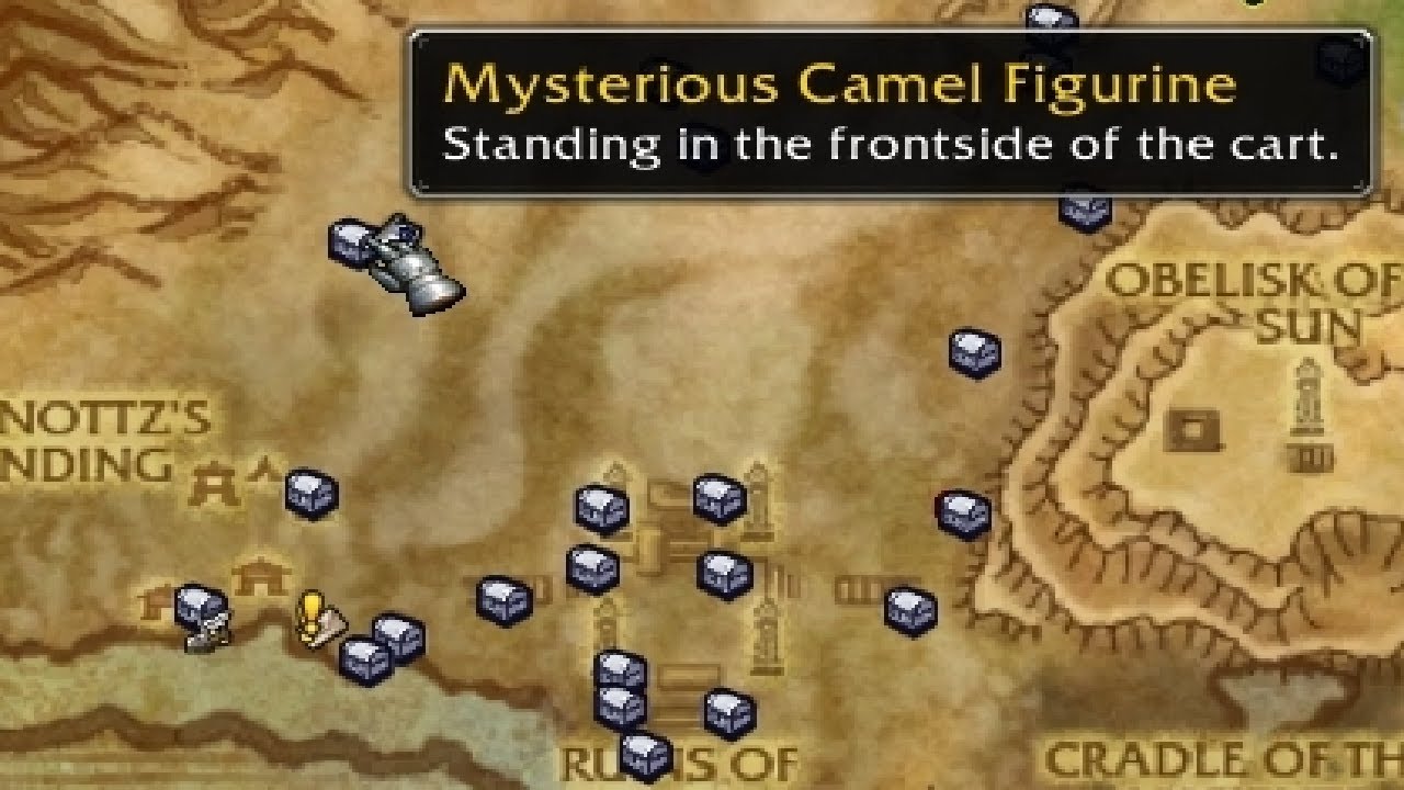 Как сделать поиск таинственной фигурки верблюда НАМНОГО проще, получив эти 2 дополнения в MoP Cla...