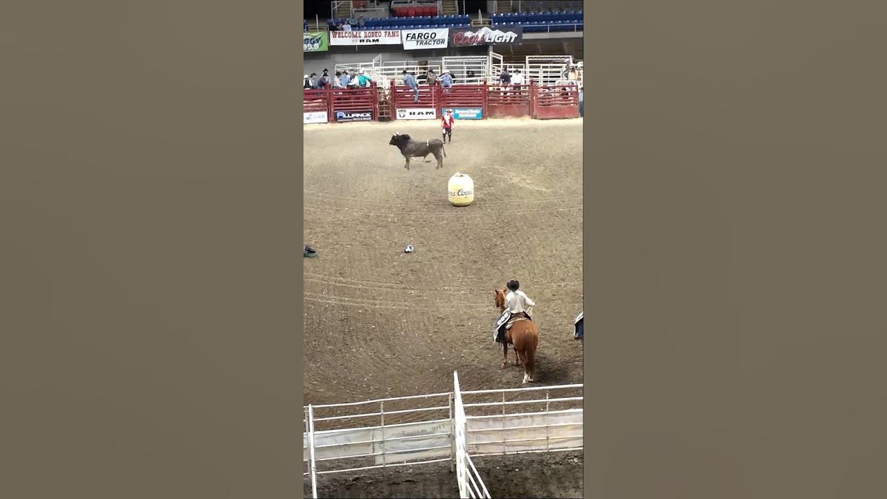 Fargo Dome Rodeo Bull riding YouTube