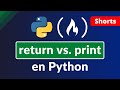 Python: return() vs. print() - Diferencias Clave y Ejemplo Práctico 🐍