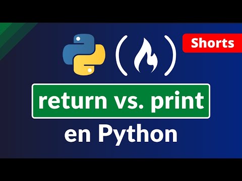 Video: ¿Qué significa imprimir en Python?