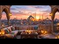 1 Hour Peaceful Ramadan Sunset Ambience Islamic City Skyline For Relaxation Prayer