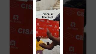 CISA Allegion Lock Review & Features 🔒#shorts #unboxing #doorlock #cisalock #security #gadgets PAT
