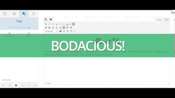 Editing a page Using Cornerstone