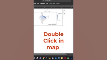 Insert Map in excel - Excel Tips and Tricks #shorts